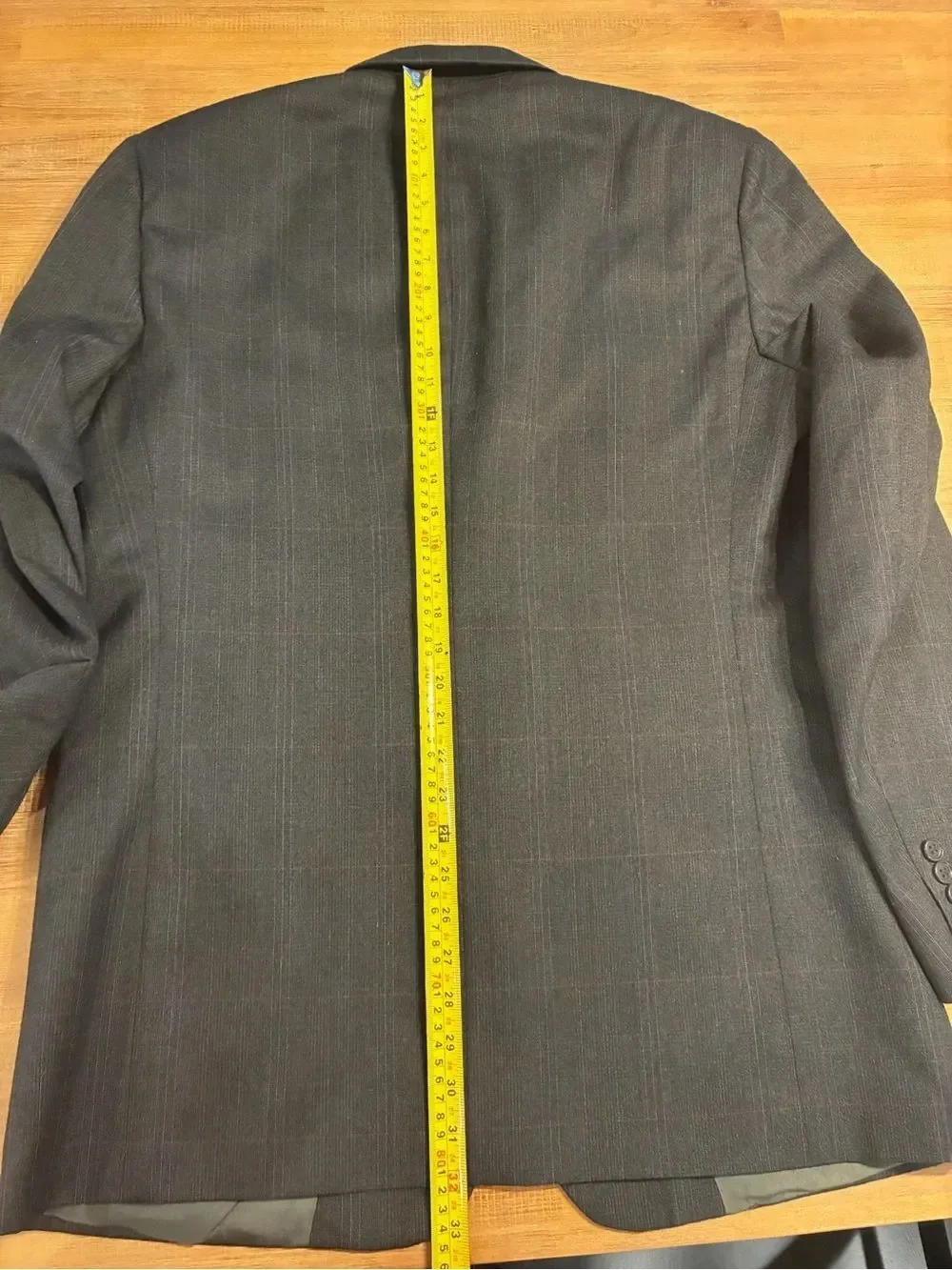 CHRISTIAN DIOR Vintage Monsieur Blazer Sport Coat Men’s 44R Gray Plaid